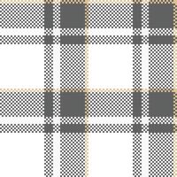 Tartan Seamless Pattern. Sweet Pastel Plaid Pattern Seamless Tartan Illustration Set for Scarf, Blanket, Other Modern Spring Summer Autumn Winter Holiday Fabric Print. vector