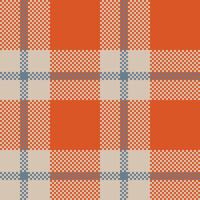 Tartan Seamless Pattern. Classic Plaid Tartan Flannel Shirt Tartan Patterns. Trendy Tiles for Wallpapers. vector