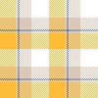 Tartan Seamless Pattern. Tartan Plaid Seamless Pattern. Template for Design Ornament. Seamless Fabric Texture. vector