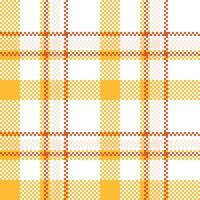 Tartan Seamless Pattern. Classic Scottish Tartan Design. Traditional Scottish Woven Fabric. Lumberjack Shirt Flannel Textile. Pattern Tile Swatch Included. vector