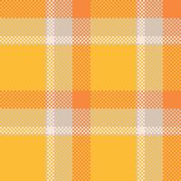 Tartan Seamless Pattern. Classic Scottish Tartan Design. Seamless Tartan Illustration Set for Scarf, Blanket, Other Modern Spring Summer Autumn Winter Holiday Fabric Print. vector