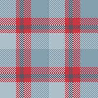 Plaids Pattern Seamless. Checker Pattern Template for Design Ornament. Seamless Fabric Texture. vector