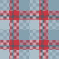 Plaids Pattern Seamless. Checker Pattern Template for Design Ornament. Seamless Fabric Texture. vector