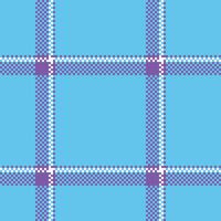 Plaids Pattern Seamless. Scottish Tartan Pattern for Scarf, Dress, Skirt, Other Modern Spring Autumn Winter Fashion Textile Design. vector