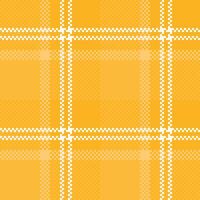 Plaids Pattern Seamless. Scottish Plaid, Traditional Scottish Woven Fabric. Lumberjack Shirt Flannel Textile. Pattern Tile Swatch Included. vector