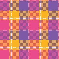 Plaids Pattern Seamless. Scottish Tartan Pattern for Shirt Printing,clothes, Dresses, Tablecloths, Blankets, Bedding, Paper,quilt,fabric and Other Textile Products. vector