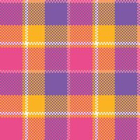 Plaids Pattern Seamless. Scottish Tartan Pattern for Shirt Printing,clothes, Dresses, Tablecloths, Blankets, Bedding, Paper,quilt,fabric and Other Textile Products. vector