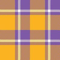 Plaids Pattern Seamless. Classic Plaid Tartan Flannel Shirt Tartan Patterns. Trendy Tiles for Wallpapers. vector