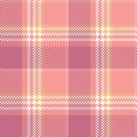 Plaids Pattern Seamless. Classic Scottish Tartan Design. Seamless Tartan Illustration Set for Scarf, Blanket, Other Modern Spring Summer Autumn Winter Holiday Fabric Print. vector