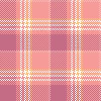 Plaids Pattern Seamless. Classic Scottish Tartan Design. Seamless Tartan Illustration Set for Scarf, Blanket, Other Modern Spring Summer Autumn Winter Holiday Fabric Print. vector