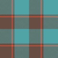 Tartan Pattern Seamless. Sweet Plaid Pattern Seamless Tartan Illustration Set for Scarf, Blanket, Other Modern Spring Summer Autumn Winter Holiday Fabric Print. vector