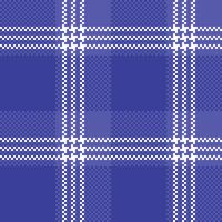 Plaid Pattern Seamless. Scottish Plaid, Seamless Tartan Illustration Set for Scarf, Blanket, Other Modern Spring Summer Autumn Winter Holiday Fabric Print. vector