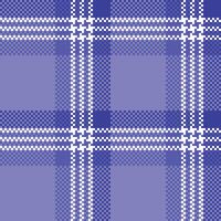 Plaid Pattern Seamless. Tartan Plaid Seamless Pattern. Traditional Scottish Woven Fabric. Lumberjack Shirt Flannel Textile. Pattern Tile Swatch Included. vector