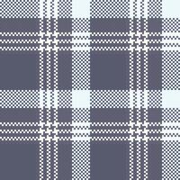 Plaid Pattern Seamless. Traditional Scottish Checkered Background. Template for Design Ornament. Seamless Fabric Texture. vector