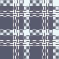 Plaid Pattern Seamless. Traditional Scottish Checkered Background. Template for Design Ornament. Seamless Fabric Texture. vector