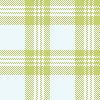 Plaid Patterns Seamless. Checker Pattern Template for Design Ornament. Seamless Fabric Texture. vector