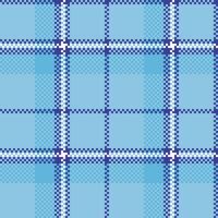 Plaid Pattern Seamless. Scottish Plaid, Traditional Scottish Woven Fabric. Lumberjack Shirt Flannel Textile. Pattern Tile Swatch Included. vector