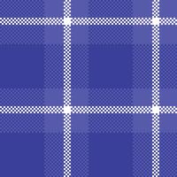 Plaid Pattern Seamless. Tartan Plaid Seamless Pattern. Template for Design Ornament. Seamless Fabric Texture. vector