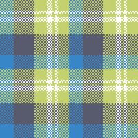 Plaid Pattern Seamless. Abstract Check Plaid Pattern Flannel Shirt Tartan Patterns. Trendy Tiles for Wallpapers. vector