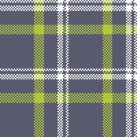 Plaid Patterns Seamless. Checkerboard Pattern Traditional Scottish Woven Fabric. Lumberjack Shirt Flannel Textile. Pattern Tile Swatch Included. vector