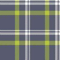 Plaid Patterns Seamless. Checkerboard Pattern Traditional Scottish Woven Fabric. Lumberjack Shirt Flannel Textile. Pattern Tile Swatch Included. vector