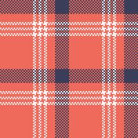 Plaid Patterns Seamless. Tartan Seamless Pattern Seamless Tartan Illustration Set for Scarf, Blanket, Other Modern Spring Summer Autumn Winter Holiday Fabric Print. vector