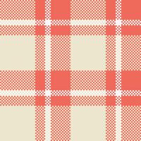 Plaid Patterns Seamless. Gingham Patterns Template for Design Ornament. Seamless Fabric Texture. vector