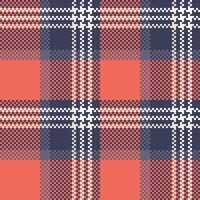 Plaid Patterns Seamless. Scottish Tartan Pattern Seamless Tartan Illustration Set for Scarf, Blanket, Other Modern Spring Summer Autumn Winter Holiday Fabric Print. vector