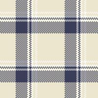 Plaid Patterns Seamless. Gingham Patterns Traditional Scottish Woven Fabric. Lumberjack Shirt Flannel Textile. Pattern Tile Swatch Included. vector