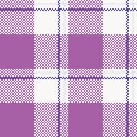 Plaid Patterns Seamless. Traditional Scottish Checkered Background. Traditional Scottish Woven Fabric. Lumberjack Shirt Flannel Textile. Pattern Tile Swatch Included. vector