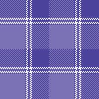 Plaid Patterns Seamless. Scottish Plaid, Seamless Tartan Illustration Set for Scarf, Blanket, Other Modern Spring Summer Autumn Winter Holiday Fabric Print. vector
