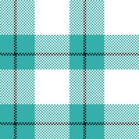 Tartan Pattern Seamless. Pastel Gingham Patterns for Scarf, Dress, Skirt, Other Modern Spring Autumn Winter Fashion Textile Design. vector