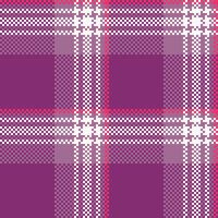 Scottish Tartan Pattern. Checkerboard Pattern Seamless Tartan Illustration Set for Scarf, Blanket, Other Modern Spring Summer Autumn Winter Holiday Fabric Print. vector