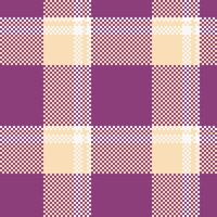 Scottish Tartan Pattern. Checkerboard Pattern Traditional Scottish Woven Fabric. Lumberjack Shirt Flannel Textile. Pattern Tile Swatch Included. vector