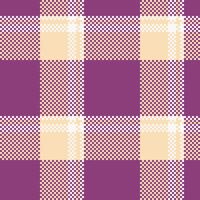 Scottish Tartan Pattern. Checkerboard Pattern Traditional Scottish Woven Fabric. Lumberjack Shirt Flannel Textile. Pattern Tile Swatch Included. vector