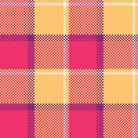 Scottish Tartan Pattern. Gingham Patterns Template for Design Ornament. Seamless Fabric Texture. vector