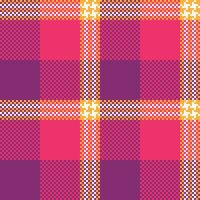 Scottish Tartan Pattern. Gingham Patterns for Shirt Printing,clothes, Dresses, Tablecloths, Blankets, Bedding, Paper,quilt,fabric and Other Textile Products. vector