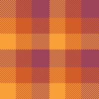 Scottish Tartan Pattern. Classic Plaid Tartan Traditional Scottish Woven Fabric. Lumberjack Shirt Flannel Textile. Pattern Tile Swatch Included. vector