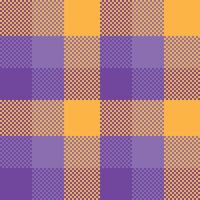 Scottish Tartan Pattern. Traditional Scottish Checkered Background. Traditional Scottish Woven Fabric. Lumberjack Shirt Flannel Textile. Pattern Tile Swatch Included. vector