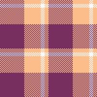 Scottish Tartan Seamless Pattern. Plaids Pattern Seamless Traditional Scottish Woven Fabric. Lumberjack Shirt Flannel Textile. Pattern Tile Swatch Included. vector