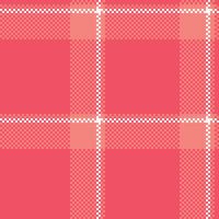 Scottish Tartan Seamless Pattern. Checkerboard Pattern Seamless Tartan Illustration Set for Scarf, Blanket, Other Modern Spring Summer Autumn Winter Holiday Fabric Print. vector