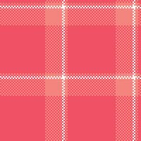 Scottish Tartan Seamless Pattern. Checkerboard Pattern Seamless Tartan Illustration Set for Scarf, Blanket, Other Modern Spring Summer Autumn Winter Holiday Fabric Print. vector