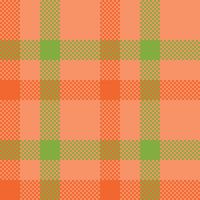 Scottish Tartan Seamless Pattern. Tartan Plaid Seamless Pattern. Seamless Tartan Illustration Set for Scarf, Blanket, Other Modern Spring Summer Autumn Winter Holiday Fabric Print. vector