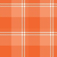 Scottish Tartan Seamless Pattern. Classic Plaid Tartan Seamless Tartan Illustration Set for Scarf, Blanket, Other Modern Spring Summer Autumn Winter Holiday Fabric Print. vector