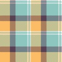 Scottish Tartan Seamless Pattern. Abstract Check Plaid Pattern Template for Design Ornament. Seamless Fabric Texture. vector