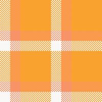 Scottish Tartan Seamless Pattern. Tartan Plaid Seamless Pattern. Template for Design Ornament. Seamless Fabric Texture. vector