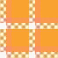 Scottish Tartan Seamless Pattern. Tartan Plaid Seamless Pattern. Template for Design Ornament. Seamless Fabric Texture. vector