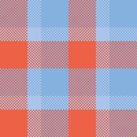 Tartan Plaid Seamless Pattern. Checker Pattern. Seamless Tartan Illustration Set for Scarf, Blanket, Other Modern Spring Summer Autumn Winter Holiday Fabric Print. vector