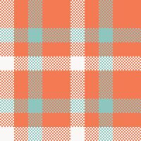 Tartan Plaid Seamless Pattern. Scottish Tartan Seamless Pattern. Template for Design Ornament. Seamless Fabric Texture. vector
