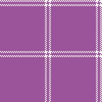 Tartan Plaid Seamless Pattern. Gingham Patterns. Traditional Scottish Woven Fabric. Lumberjack Shirt Flannel Textile. Pattern Tile Swatch Included. vector